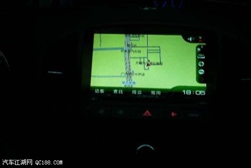 黑色新君威加装地图语音提示功能导航!