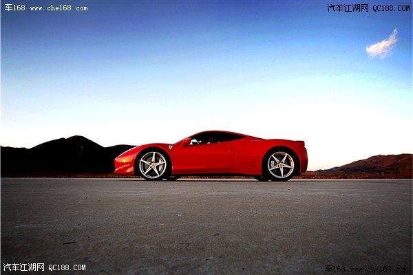 【图】红色速度精灵 试驾体验法拉利458Italia_汽车江湖网 - qc188.com