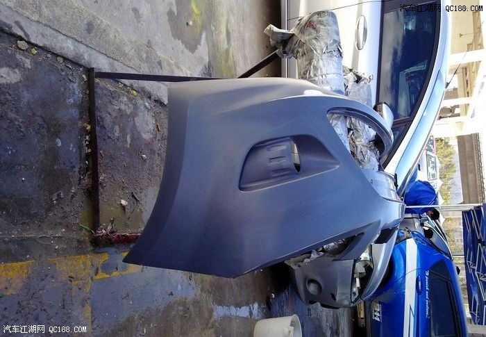 【图】竞技的外观 福克斯换st前杠改双出排气_