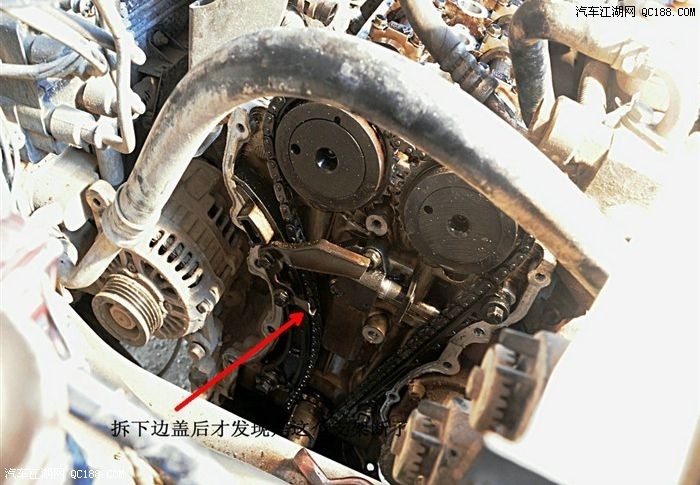 佳宝v80正时链拆装图,一汽佳宝v80正时安装图 路宝更换正时链条过程作业!