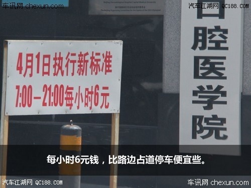 汇总北京近20家大医院 停车收费大调查