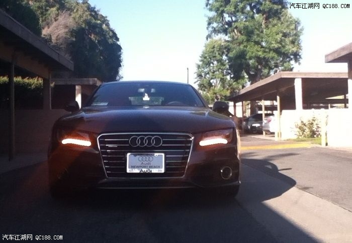【图】抢先赏析 奥迪a7特别定制版洛杉矶提车