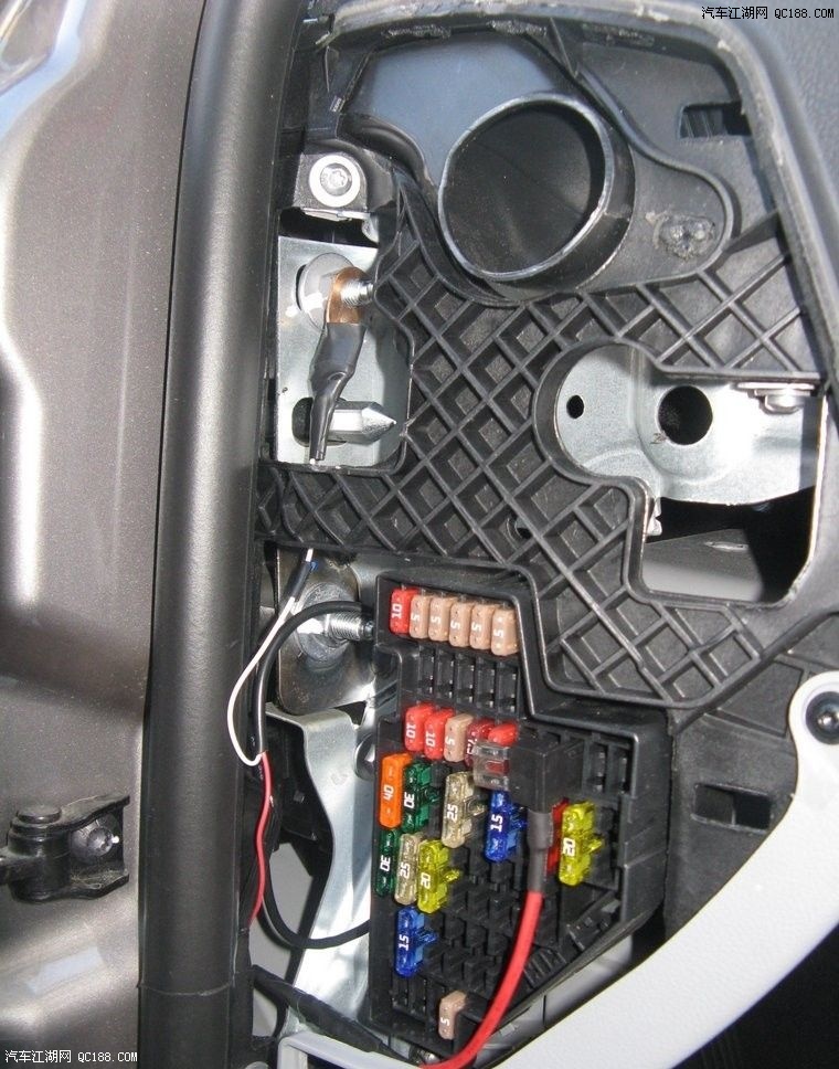 明锐行车记录仪 保险盒取电完全教程图