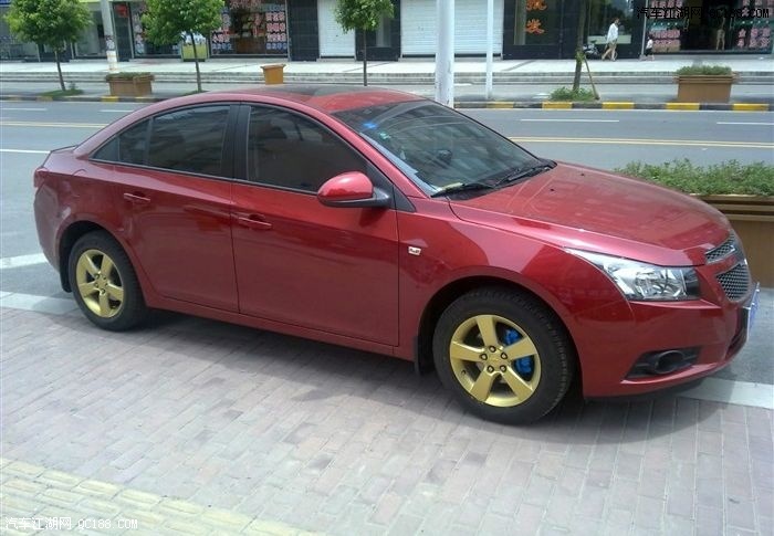 【图】红配黄喜洋洋 红色科鲁兹升级金色轮毂_第2页_汽车江湖