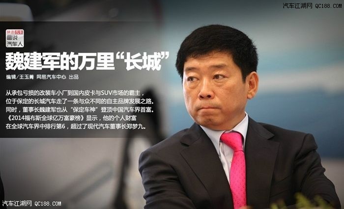 董事长魏建军从"保定车神"登顶中国汽车界首富