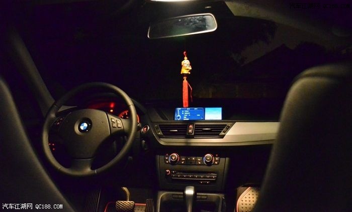 2012款宝马x1 18i豪华型迟到的提车作业 申请精华