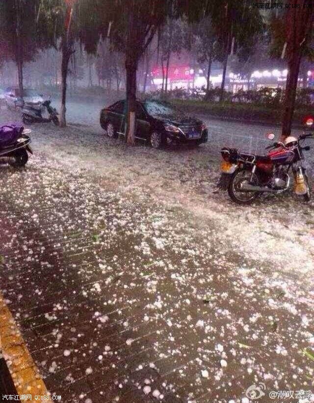 一场百年难遇的冰雹砸坏了万千台汽车