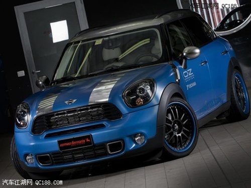 Mini Countryman换装19英寸oz Racing Ii Ultralight轮毂 汽车前线