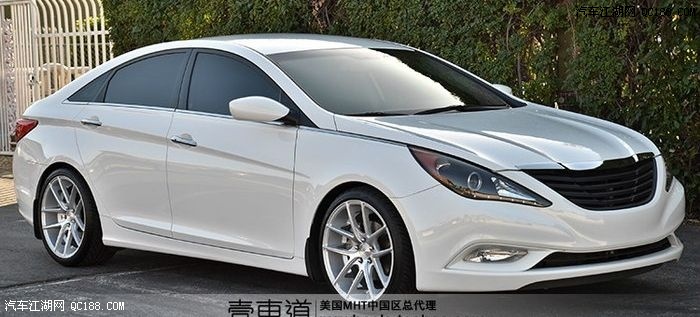 索纳塔八hyundai sonata改装19寸轮毂,分享效果图