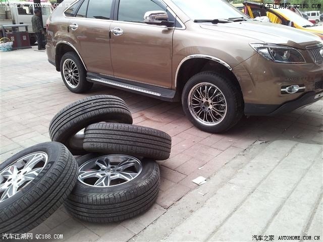 比亚迪S6轮毂改装版图片赏析