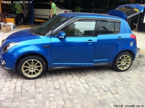 提升动力、稳固性 雨燕改装刹车轮毂避震及底盘拉杆(2)