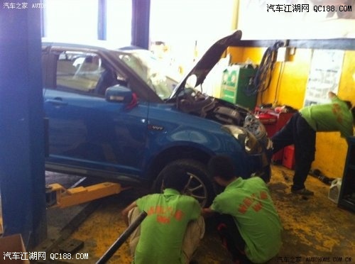 提升动力、稳固性 雨燕改装刹车轮毂避震及底盘拉杆(5)