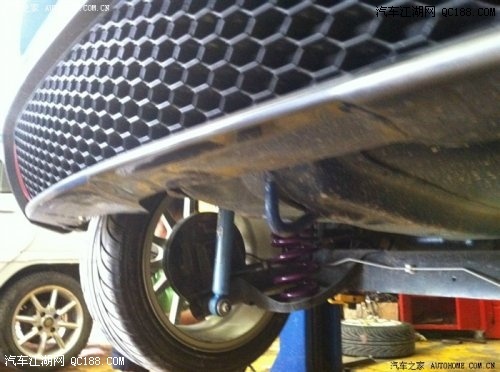 提升动力、稳固性 雨燕改装刹车轮毂避震及底盘拉杆(17)