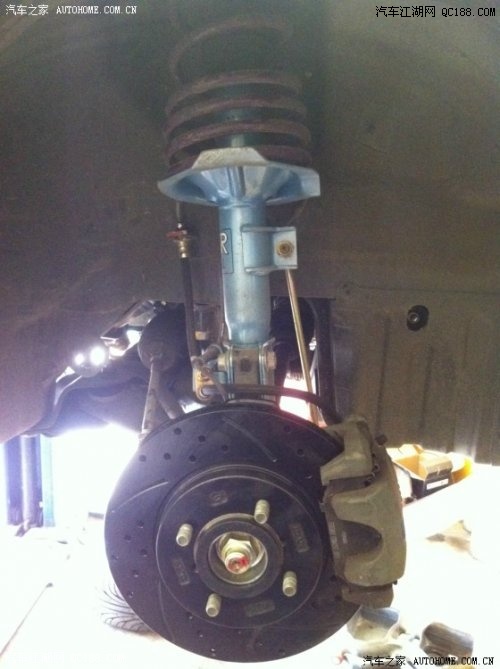 提升动力、稳固性 雨燕改装刹车轮毂避震及底盘拉杆(24)