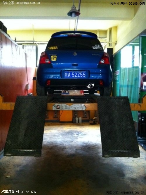 提升动力、稳固性 雨燕改装刹车轮毂避震及底盘拉杆(23)