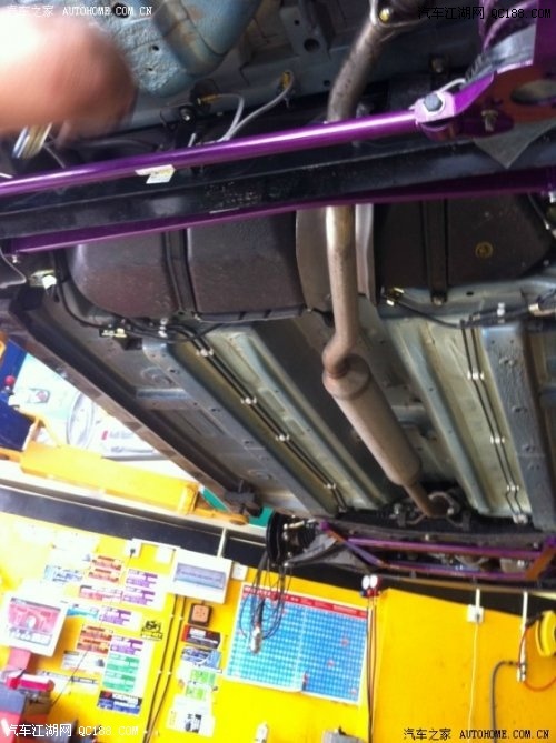 提升动力、稳固性 雨燕改装刹车轮毂避震及底盘拉杆(33)