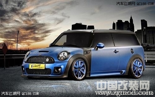 18寸五幅轮毂 mini clubman改装案例分析