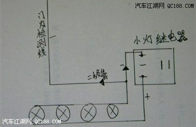 跟脚底氛围灯并联,开门开锁,或者开小灯都直接带亮氛围灯和冷光线