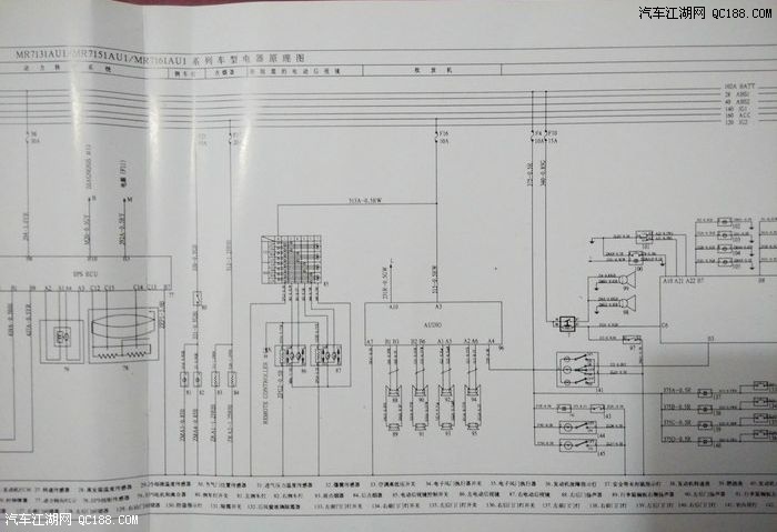 自由舰全车电路图 发上来供大家参考