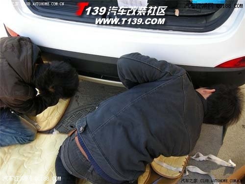 现代ix35改尾喉及LED踏板 选择网购 图片9