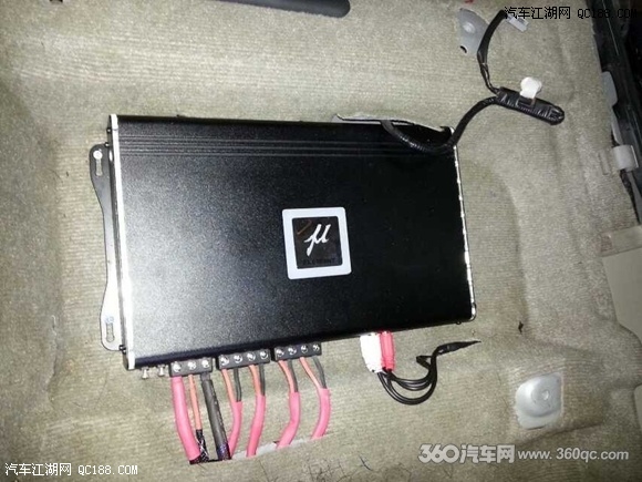 声音动人优美 佛山车天地丰田致炫改装德国彩虹音响