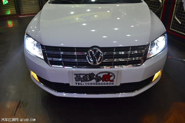 余音袅袅般 大众朗行遇上K2 Motor排气