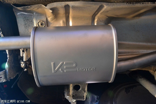 余音袅袅般 大众朗行遇上K2 Motor排气