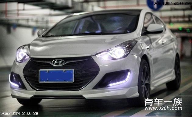 现代朗动改装包围灯光内饰外观装饰 车主改装经验分享