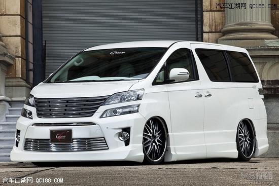 改装后的丰田vellfire