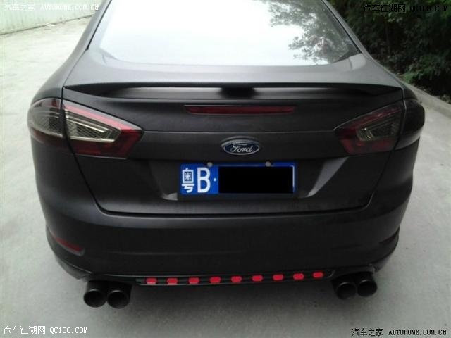 11款蒙迪欧致胜改装2.0t欧版包围全车亚光黑(6)