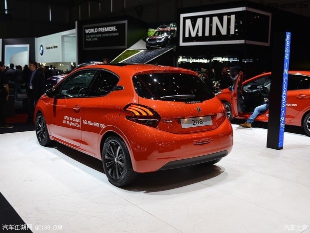 2015年日内瓦车展 标致新款208正式发布