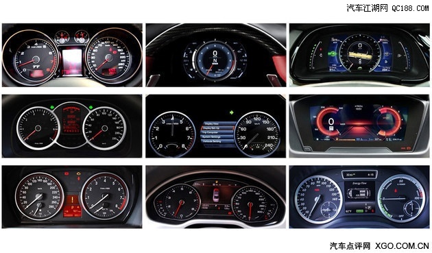 大多数汽车的仪表盘指针读数起止点多为7-9点钟方向或类似位置.