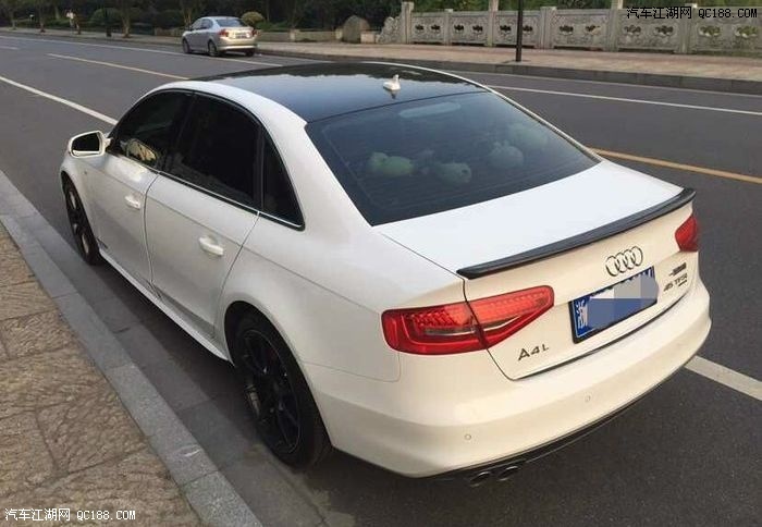 四个圈和奔驰之间来选择 奥迪a4l 45 tfsi购车,轻度改装