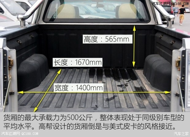 长度都超过5500mm 四款大尺寸皮卡推荐