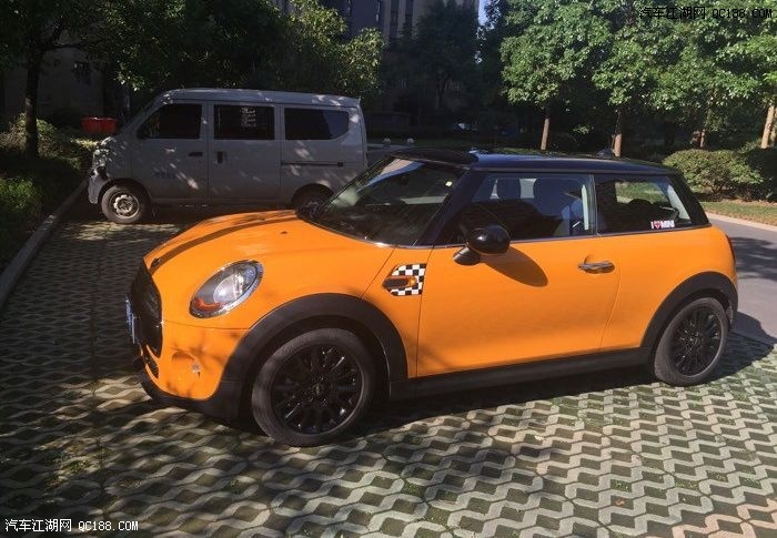 minicooper颜色,minicooper颜色排行 熔岩橙色mini cooper新车到手 晒图汇报!