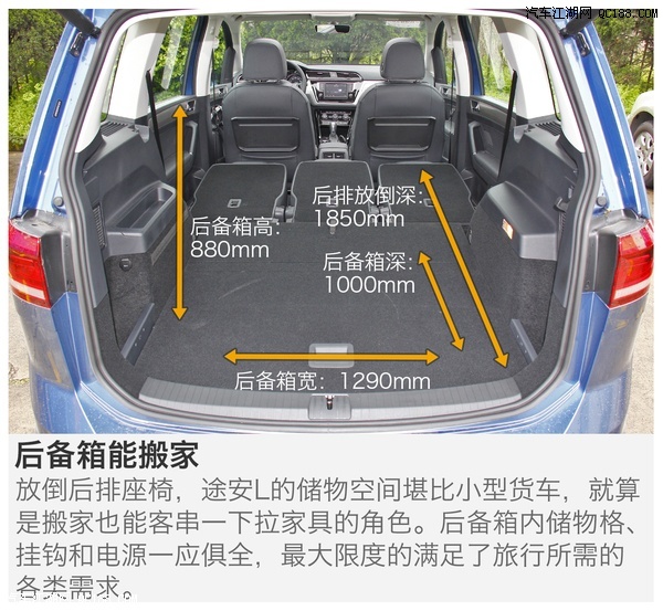 最佳家用车 详细测试大众途安l 330tsi