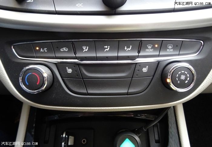 空调调节器,座位加热及前后车窗除雾