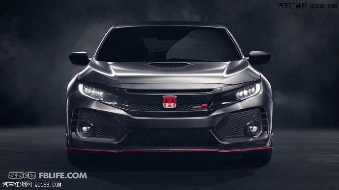 富有侵略性 2016巴黎车展本田思域type r