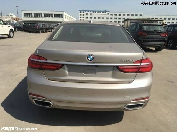 17款土豪金bmw宝马740li中东版配置报价