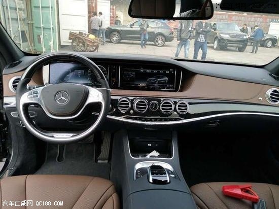 2017款奔驰S550e车轮锁19轮雷达测距体验