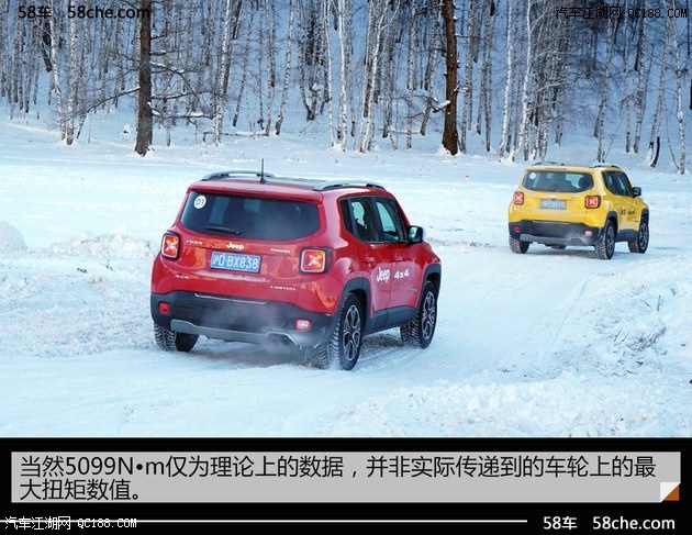 有着独特魅力 jeep 4x4探秘雪境喀纳斯