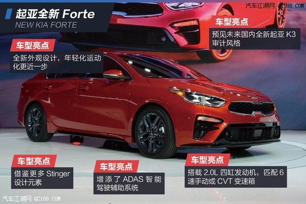 预示着未来全新一代K3 实拍起亚新Forte