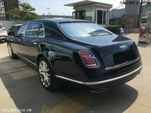 全新进口2018款宾利慕尚加长版报价解析