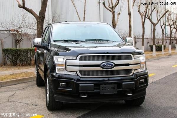 18款福特猛禽f150白金版黑色现车实解