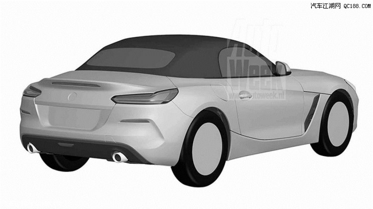 全新一代宝马Z4量产版车型外观专利图