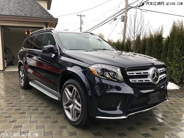 2018款奔驰gls450蓝外黑内加拿大版报价