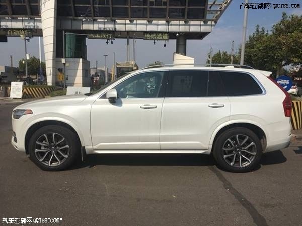 18款沃尔沃xc90白外黑内加规版现车体验