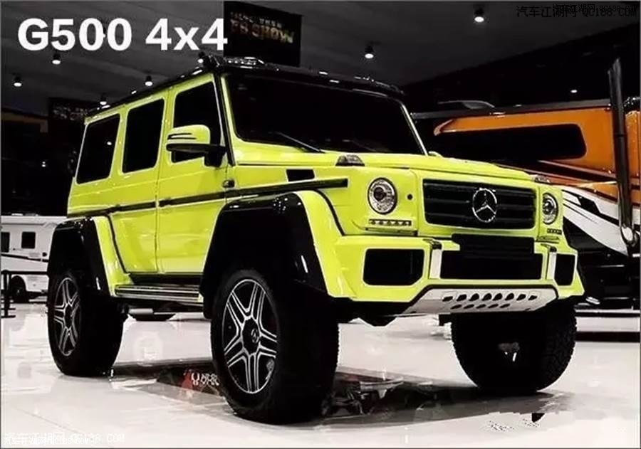 22寸超大轮,designo内饰,碳纤维套件,双避震系统,以及源自奔驰g63 6x6