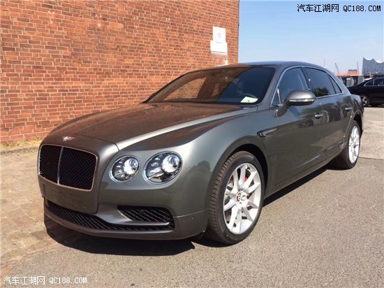 时尚的外观 2018款宾利飞驰V8性能体验