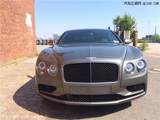 时尚的外观 2018款宾利飞驰V8性能体验